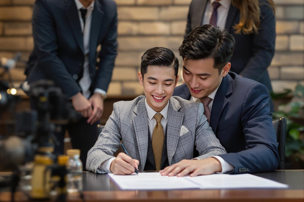 5g影院签约新生代演员陈晓宇,将出演年度大剧《山海经》